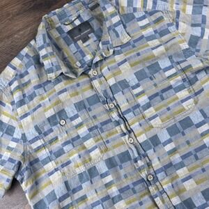 Royal‎ Robbins Slab City Dobby Shirt Linen Organic Cotton Soapstone Men's XL